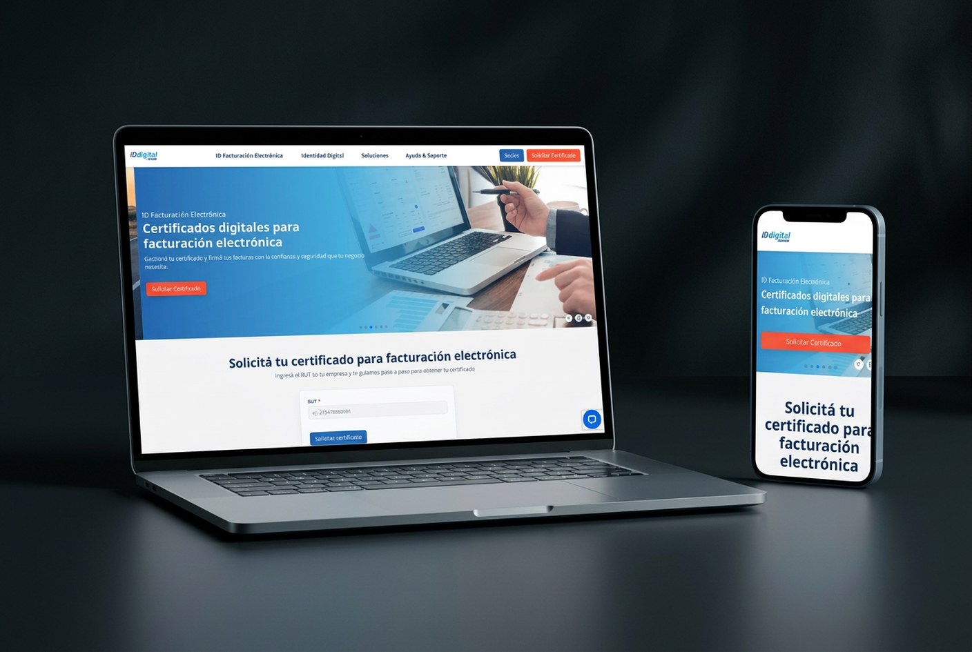 Digital identity and electronic signature platform on desktop and mobile